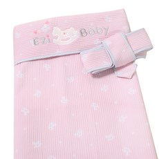 이지베이비 포니 수제 누빔 안장 추가 포대기, 핑크