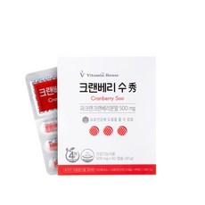 비타민하우스 크랜베리 수, 1개, 60정
