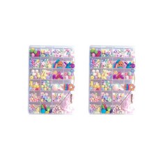 Candy Pop 珠子穿線 DIY 配件珠子 2 套, 混色