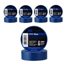 쓰리엠 전기테이프 블루 1711, 10개