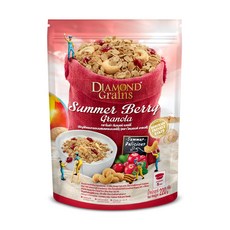 DIAMOND Grains 穀物麥片 夏日莓果口味, 220g, 1包