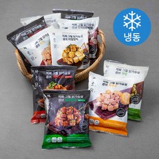 바르닭 직화그릴 닭가슴살 큐브 세트 (냉동), 1세트