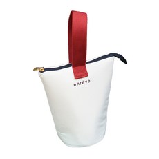 enreve 迷你水桶型保溫袋, 象牙白色