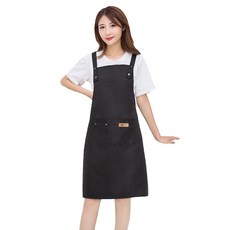 SCHWARZ 防水圍裙 H, 黑色, 3入