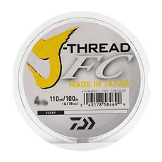DAIWA Thread FC Shock Leader 輕鹽遊戲普通話釣魚線 4LB-100m, 單色