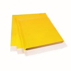 Damda LDPE快遞包裝袋 Kakao黃色, 100個