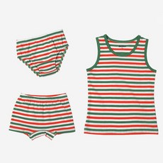 doridori 女童款背心+平角內褲+三角內褲組合