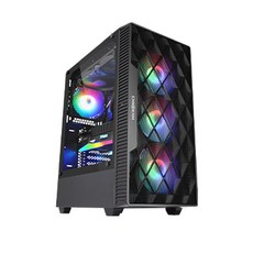 대원CTS 조립PC 블랙 슈퍼스타PC (AMD R5-3400G), DW201, 기본형
