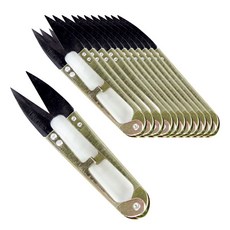 유니크 쪽가위, 골드, 12개