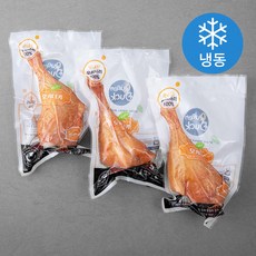 퀸덕 BIG BITE 오키더키 순한맛 (냉동), 220g, 3팩