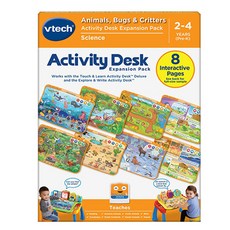 Vtech 點觸學習認知桌擴充包, 大自然中的動物們