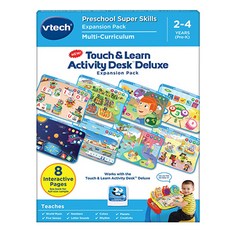 Vtech 點觸學習認知桌擴充包, 幼兒園升級