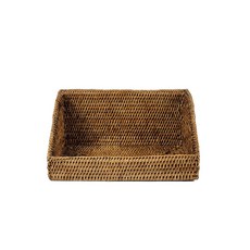 藤編開放式籃子 大 GC400, 混色, 1個