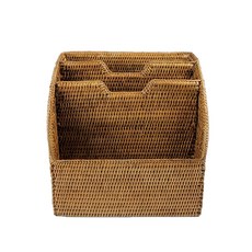 藤編置物架 GC175, 混合色, 1個