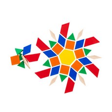 edx 艾迪客 六形六色板 250入, 混色