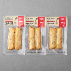 고래사어묵 땡초어묵, 130g, 3개