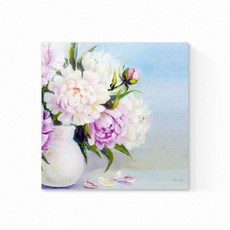 Edenmisul 70M 白色花瓶 帆布畫框