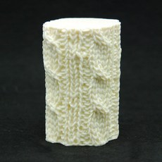 MOLDB 針織柱狀毛線冬季模具, 單一顏色