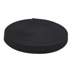 Cohas ID 機能性彈力橡皮筋 20mm x 2700cm, 黑色, 1個