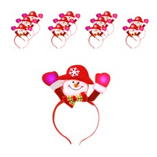 Stupid 發光雪人髮箍, 紅色, 12個