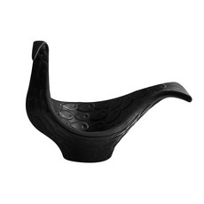 JH Company 華麗鳥藝術托盤 黑色, 1個