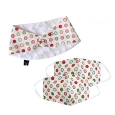 口罩 2入+超細纖維圍兜