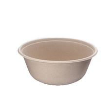 친환경 펄프 원형볼 용기 1400ml, 75개입, 4개