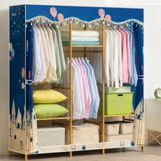 가팡 원목 조립식 옷장 커버세트, E