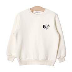 nykids 兒童101忠狗貼布刷毛大學T H006