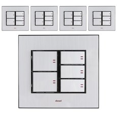 dosel 寬中號 5 球銀色 SA67, 5個