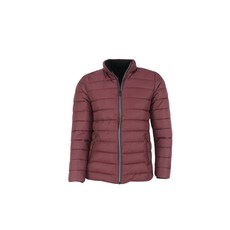 Ferra US 男款銀色拉鍊聚酯纖維保暖鋪棉外套 COBN6027W0