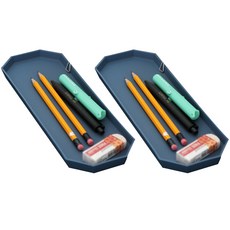 ade.l 八角矽膠托盤, 土耳其藍, 2個