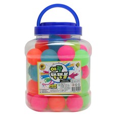 야광 탱탱볼 소형 60p 랜덤발송, 1개