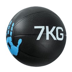 手印重量藥球7kg, 混色, 1個