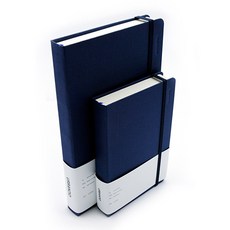 URBANOID 萬年日記本+袖珍本套組, 海軍藍