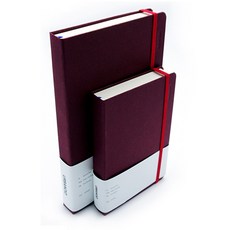 URBANOID 萬年日記本+袖珍本套組, 酒紅色