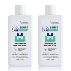 DOCSmedi Cool Sense Care 無酒精漱口水, 350毫升, 2個