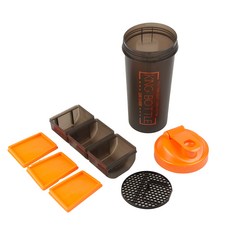 ZERO TO HERO King Bottle 大容量健身水壺, 混色, 1.1L