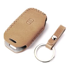 osiena 豪華汽車鑰匙扣 鑰匙包, 米色, 起亞 F 型