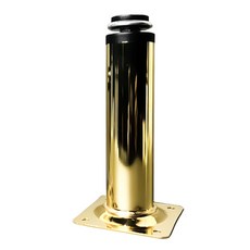가온 가구 다리 긴기둥 130mm, 골드, 1개
