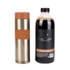 Thesoulbean 倫比亞特級冷翠咖啡 1000ml+保溫瓶 焦糖色, 1套