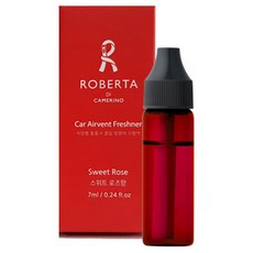 roberta di camerino 車用出風口芳香劑 甜玫瑰 補充包 7ml 1入, 1個