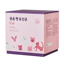 큐옴 고양이 영양제, 장건강/유산균, 60g, 1개