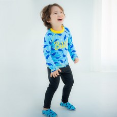 bay-b 男童鯨魚防曬泳衣上下裝+泳帽組