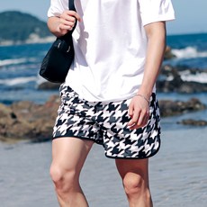 VENDIS 男款印花海灘褲 A525