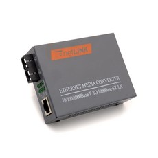 Coms 光纖轉換器 Gigabit 20公里 網路光纖跳線 交換式集線器 光纜, 混合顏色, 1個, 請參考詳情頁