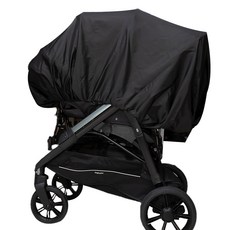 nawanis 推車防塵收納罩, 黑色, 1入