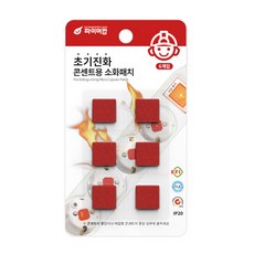 파이어캅 콘센트용 자동소화패치 6p, 1개