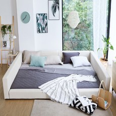 인터데코 가드 침대 패밀리B형 SS+SS, 아이보리