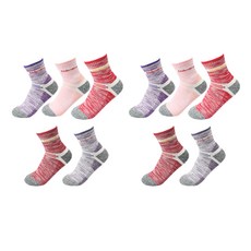 Roberto 女款B型中筒登山襪5雙, 隨機出貨